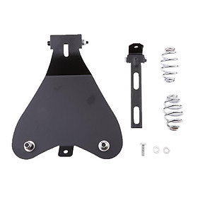 Metal  Seat Baseplate Black Bracket for Universal Motorcycles