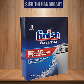 Muối rửa chén Finish Dishwasher Salt 1,5kg PTT017383 - muối finish 1500g