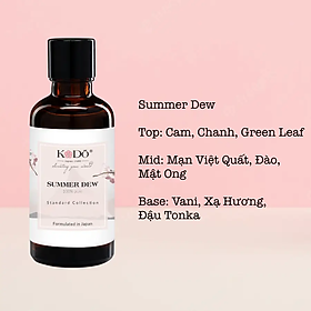 Mua Tinh Dầu Nước Hoa Kodo Summer Dew Hương Ngọt Ngào