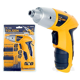 Mua BỘ MÁY VẶN ỐC VÍT KHÔNG DÂY DÙNG PIN 1.300MAH TOLSEN 79010 - HÀNG CHÍNH HÃNG