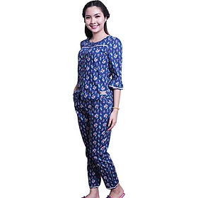Mua Đồ mặc nhà Bộ dài tay lỡ nữ Tvm Luxury Homewear B410