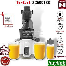 Mua Máy ép chậm Tefal ZC600138 - Tặng cối làm kem - mứt - Hàng chính hãng