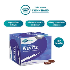 Viên uống bổ sung vitamin khoáng chất WEVITZ giúp tăng cường và phục hồi