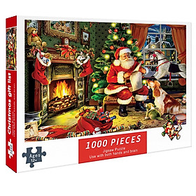 Tranh Ghép Xếp Hình 1000 Miếng Jigsaw Puzzle Randomcut 1000 Pcs
