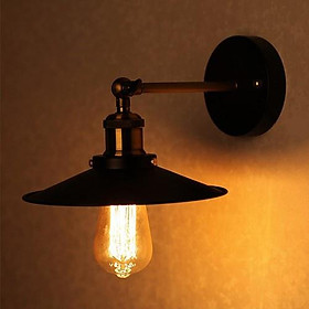 Đèn tường, đèn tường Mẫu đèn vách Vintage chao hình nón cổ điển