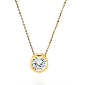 Mặt Dây Chuyền Nữ Đá Quý LuxJy Jewelry P3031 - Trắng