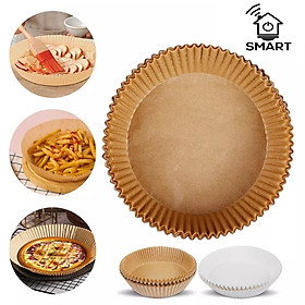Mua 50 Tờ Giấy Nến Lót Nồi Chiên Không Dầu Hình Khuôn Bánh Siêu Tiện Lợi - Thấm Giảm Thiểu Tối Đa Dầu Mỡ Bám