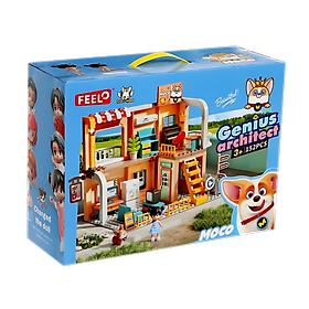 FEELO - 1806 - Lắp Ráp Biệt Thự (152 Chi Tiết)