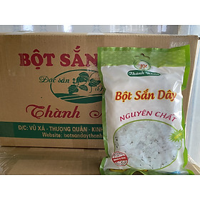 Bột sắn dây nguyên chất Thành Nhàn (500g)- 100% Sắn dây tự nhiên loại 1, an toàn, sạch sẽ không chất bảo quản