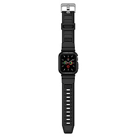 Ốp Kèm Dây Spigen Dành cho Apple Watch Series SE/6/5/4 (40/38mm) (Case Rugged Armor Pro) - Hàng Chính hãng