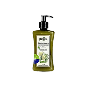 Dầu xả thảo dược hữu cơ dùng cho tóc nhuộm, xơ rối, chẻ ngọn, nhiều gàu Melica Organic 300ml Olive & màng lọc UV