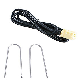 Gold Plated 3.5mm AUX Cable  Plug for  / MP3  Grande Punto 2007
