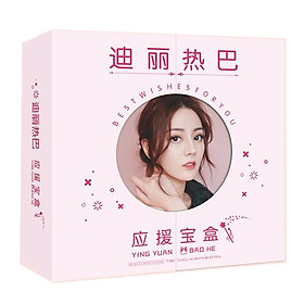 Hộp quà viền tròn Địch Lệ Nhiệt Ba thiết kế độc đáo mới lạ tặng hình Vcone