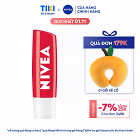 Son Dưỡng Nivea Mùi Dâu 4.8g - 85083 