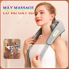 Hình ảnh Máy Massage Cổ Vai Gáy 6D - Kỹ Thuật Massage Trị Liệu Số 8, Cải Thiện Sức Khỏe Tổng Thể 20X11Cm