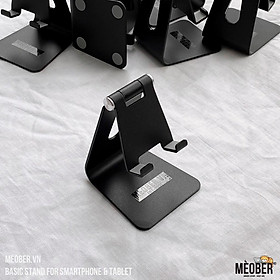 Mua Basic Stand - Giá Đỡ Điện Thoại  Máy Tính Bảng Dành Cho iPhone  iPad Nhôm Nguyên Khối (Black/Silver)