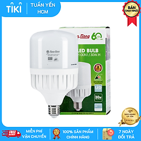 Bóng đèn LED Bulb Trụ Rạng Đông Model: LED TR100N1/30W SS