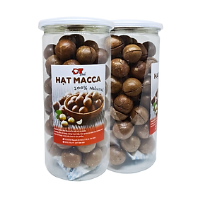 Hạt Macca Nứt Vỏ Thượng Hạng DTFood 500g