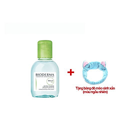 Nước Tẩy Trang Cho Da Dầu Mụn Bioderma Sébium H2O Purifying Cleansing Micelle Solution 500ml (Tặng băng đô mèo xinh xắn)