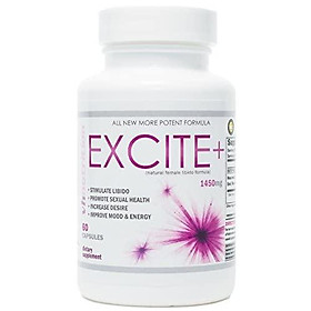ExcitePlus | Intimacy Formula for Women | Epimedium, Maca, Vitex, Dong Quai, Shatavari and More | Capsules to Drive Better Intimate Experiences | 30 Day Supply