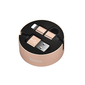 Mua Cáp Hoco U23 (2-Trong-1 Cho Lightning / Micro) - Hàng Chính Hãng