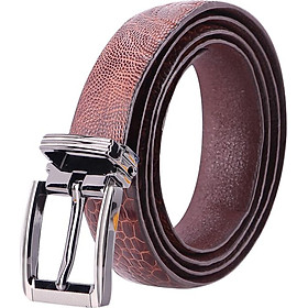 Thắt Lưng Nữ Da Đà Điểu Trơn Huy Hoàng HT5415 - Nâu Đỏ