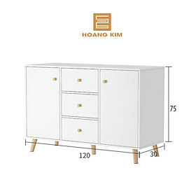 Mua Tủ gỗ thông minh để giày để sách để tài liệu Decor Hoàng Kim  phong cách sang trọng trang trí phòng khách