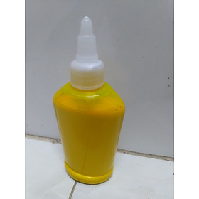 Chai mực màu vàng (Pigment UV)- ( mực in dầu) yellow