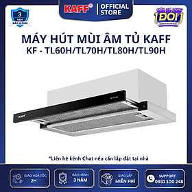 Mua Máy hút mùi âm tủ ray kéo inox phối kính 900mm KAFF KF-TL90H - Hàng Chính Hãng