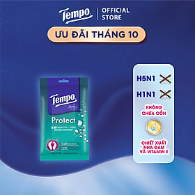 Khăn Ướt Tempo cao cấp, An toàn cho da, Diệt khuẩn 99% - Thương Hiệu Đức
