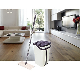 Mua Bộ cây lau nhà tự vắt microfiber TS5327