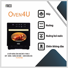 Hình ảnh Lò hấp nướng công nghệ mới 4 TRONG 1 Frico FC-STOV7888 - Hàng Nhập Khẩu