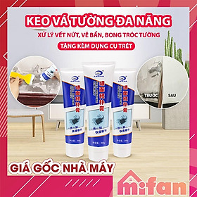 Mua Keo Vá Tường Chống Thấm LKB 250gr - Trám Trét Vết Nứt Khe Hở Tường - Chống Mốc Ẩm Làm Sạch Tường - 206808