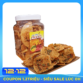 Cơm Cháy Chiên Mắm Hành Loại Ngon - 500Gram (Ít vụn - Giòn ngon - đậm vị ) thương hiệu Nàng Khô