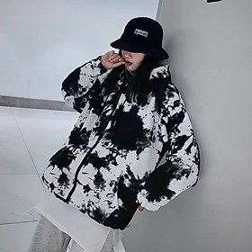 Mua Áo hoodie nam nữ loang màu unisex, chất nỉ bông form rộng trẻ ...