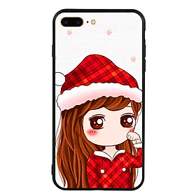 Ốp lưng viền TPU cho điện thoại Iphone 7 Plus/8 Plus - Couple Girl 10