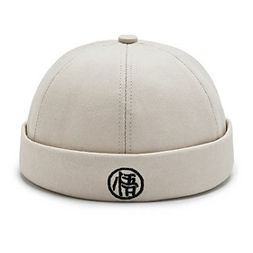 Mũ Miki chữ tàu - Mũ tròn không vành mẫu mới