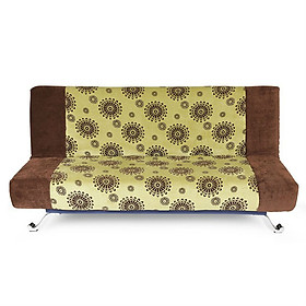 Sofa bed giường Neat Tundo nâu phối vàng 180 x 110 cm