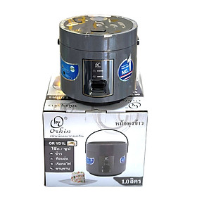 Nồi cơm điện Orkin Thái Lan OR-YD1L dung tích 1L, lòng phủ Ceramic giữ nhiệt tốt - Hàng chính hãng