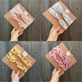 Set turban cho mẹ và bé
