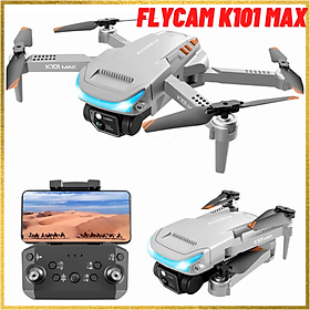 Flycam Mini Giá Rẻ Drone Camera 4K K101 Max có cảm biến tránh va