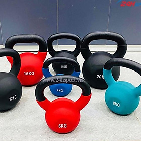 Tạ Ấm Bình Vôi Cao Su Nhám 4kg, 10kg/ Tạ Quai Xách 4kg, 10kg
