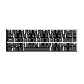 Bàn Phím Cơ 68 | Top bán chạy Lazada Shopee Sendo Tiki 18 ROYAL KLUDGE RK855 l Bàn phím cơ chơi game Royal Kludge RK68 cơ học 68 Phím Chế độ kép Bluetooth không dây 5.1 Type-C - Hàng chính hãng