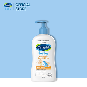 Sữa dưỡng ẩm dịu lành hằng ngày cho bé Cetaphil Baby Daily Lotion with Organic Calendula 400ml