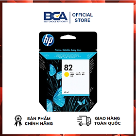 Mua Mực In phun HP 82 Yellow Ink Cartridge (C4913A) 69ml - Hàng chính hãng