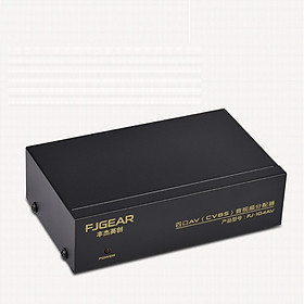 Mua Bộ chia tín hiệu Audio Video 1 vào 4 ra FJ-104AV - Hàng Nhập Khẩu