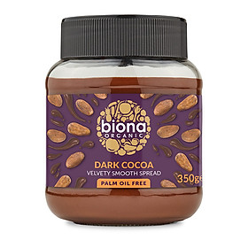 Bơ cacao đen hữu cơ Biona 350g