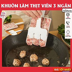Mua Dụng Cụ Làm Thịt Viên 3 Ngăn Đa Năng Cho Nhà Bếp Khuôn Làm Thịt Viên Bằng Nhựa Chống Dính Tiện Dụng