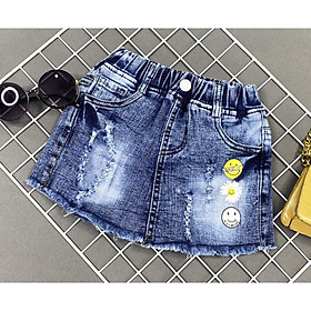 Quần short giả váy Jean thời trang size 1-14