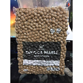 Trân Trâu Đen - Wings Tapioca Pearls gói 3 Kg